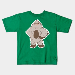 Confident Bigfoot Kids T-Shirt